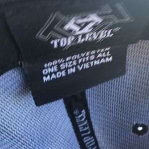 Arizona costume embroidered leather hat